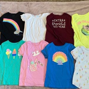 Cat and jack girls shirt bundle